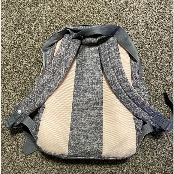 Adidas backpack gray and light pink in great condition! - Picture 2 of 8